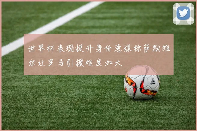 世界杯表现提升身价意媒称萨默维尔让罗马引援难度加大